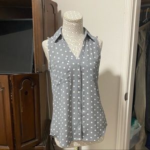 Great polka dot blouse